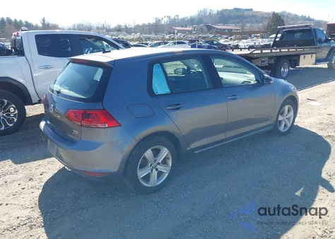 2017 Volkswagen Golf Tsi S 4-Door/Tsi Se 4-Door/Tsi Sel 4-Door/Tsi Wolfsburg Edition 4-Door из США, поврежденный, VIN 3VW217AU9HM025324